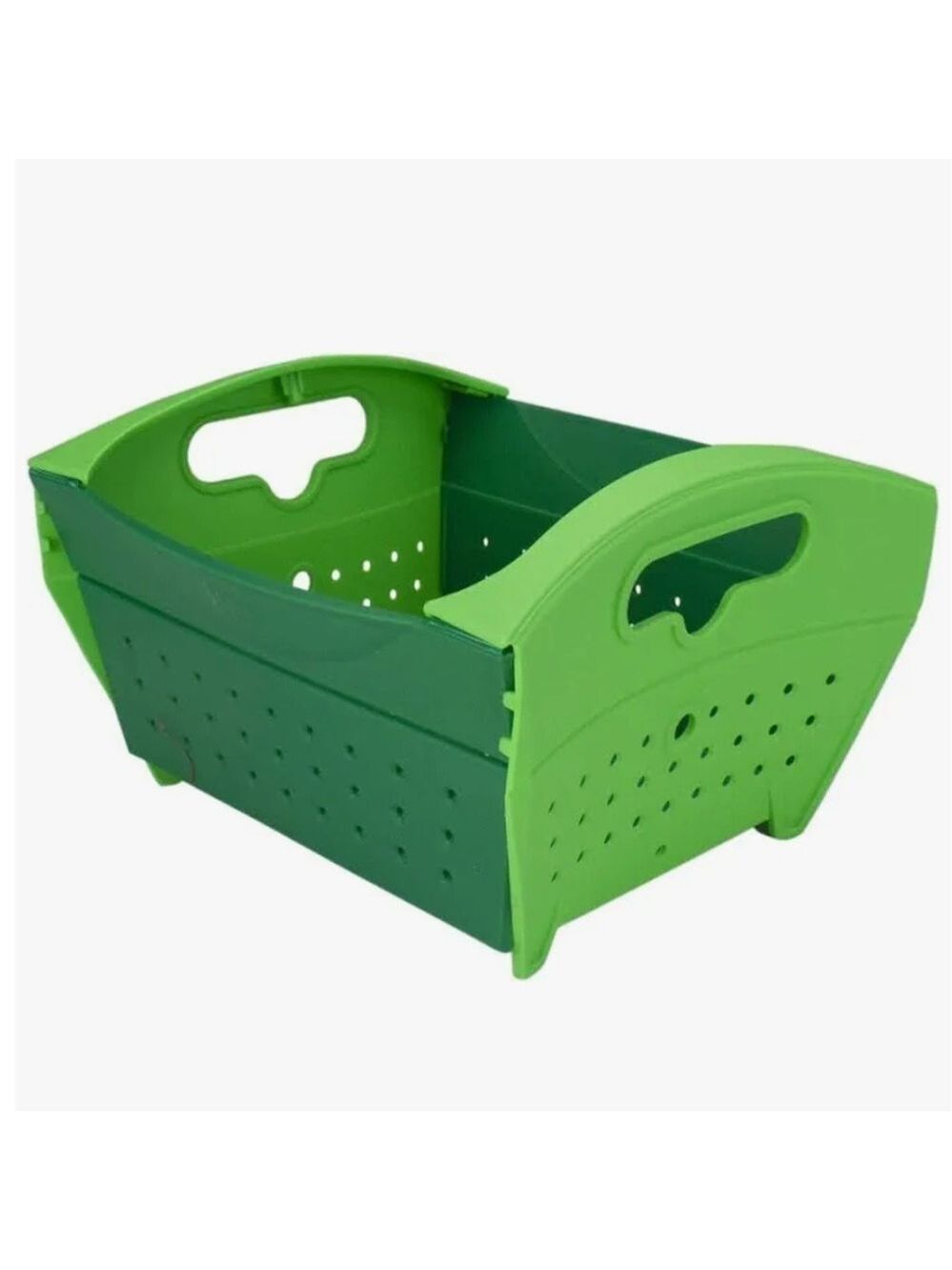 Avon Kitchen Green Collapsible Colander - Space Saving Strainer Basket